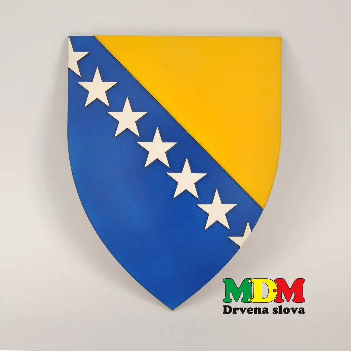 Suvenir – drveni grb Bosne i Hercegovine | Dekorativni suvenir